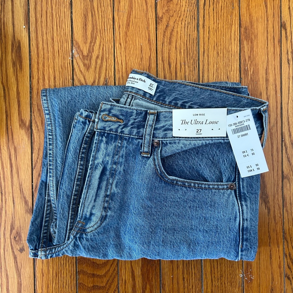 Abercrombie jeans - Ultra Loose Low Rise - NWT